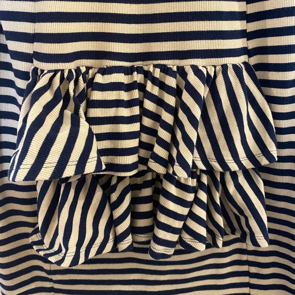 Betsey Johnson Y2K bodycon dress with ruffle size M - Picture 5 of 5